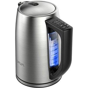 VAVA 1.7 Liter Electric Kettle Adjustable Temperature Control Stainless Steel Tea Kettle Cordless Hot Water Boiler Heater (BPA-Free Build, Strix Control, FDA Approved, Keep Warm Function)