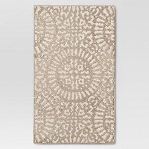 Tan Medallion Kitchen Rugs - Threshold™ - 2'6''x3'10"