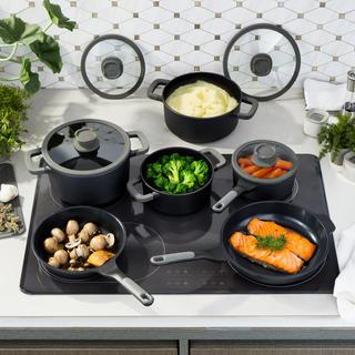 Leo Stone+ 10-Piece Nonstick Ceramic Cookware Set
