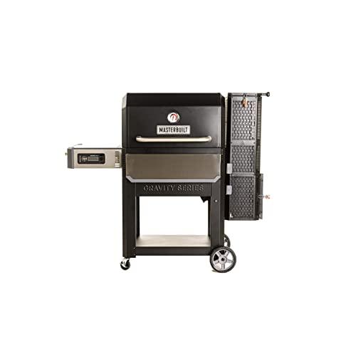 Masterbuilt MB20041220 Gravity Series 1050 Digital Charcoal Grill + Smoker, Black