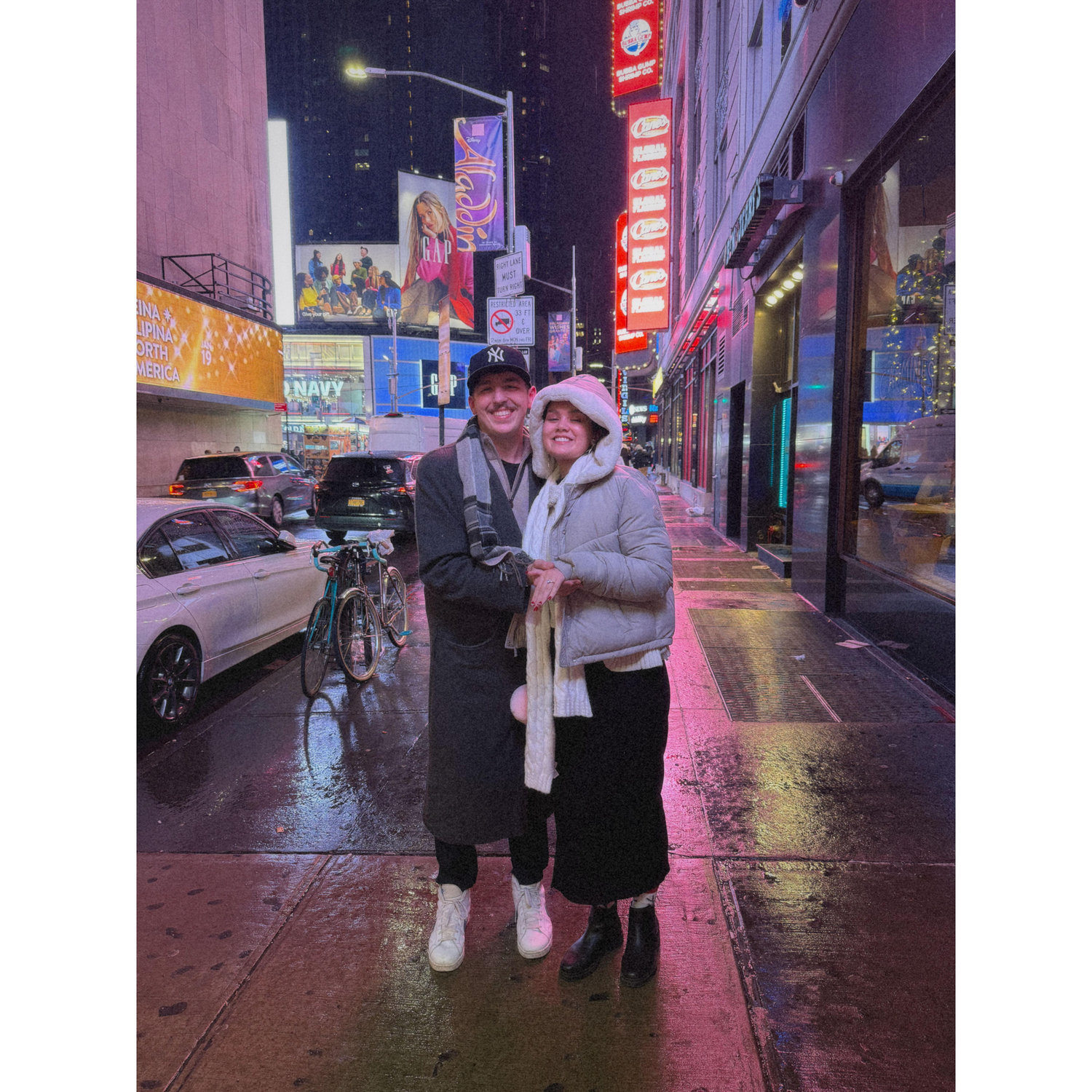 December 15, 2024 - a dreamy NYC proposal