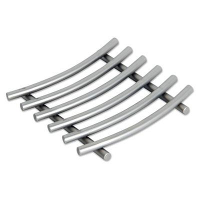 Home Basics® Brushed Satin Nickel Trivet