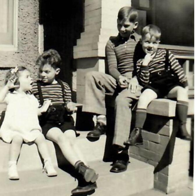 1937 Sally, John, Bob and Bill