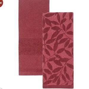 Food Network™ Jacquard Leaves Kitchen Towel 2-pk. Sycamore New Series On Sale | Free Shipping | Food Network Shop Understand Now