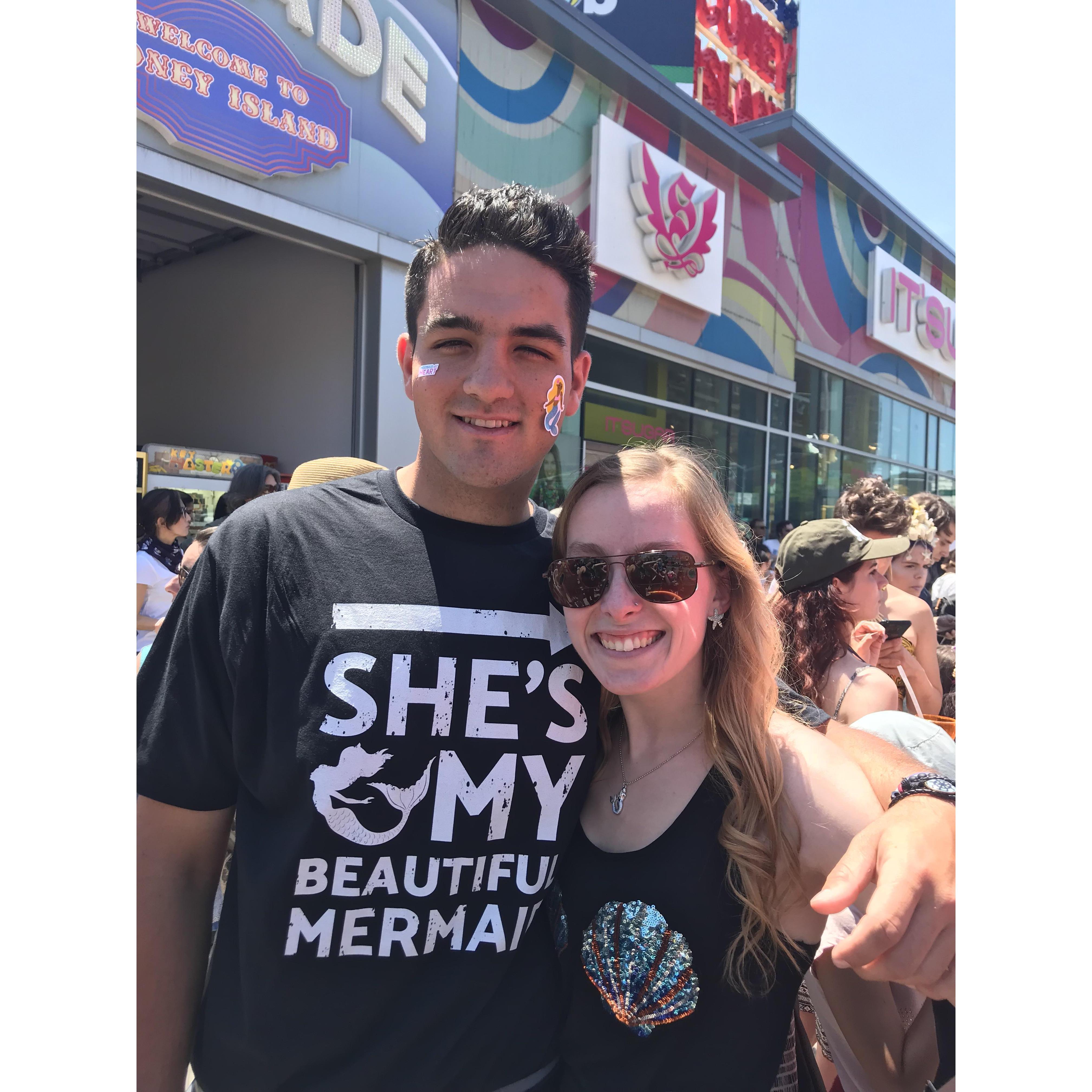 The 2018 Mermaid Parade in Coney Island