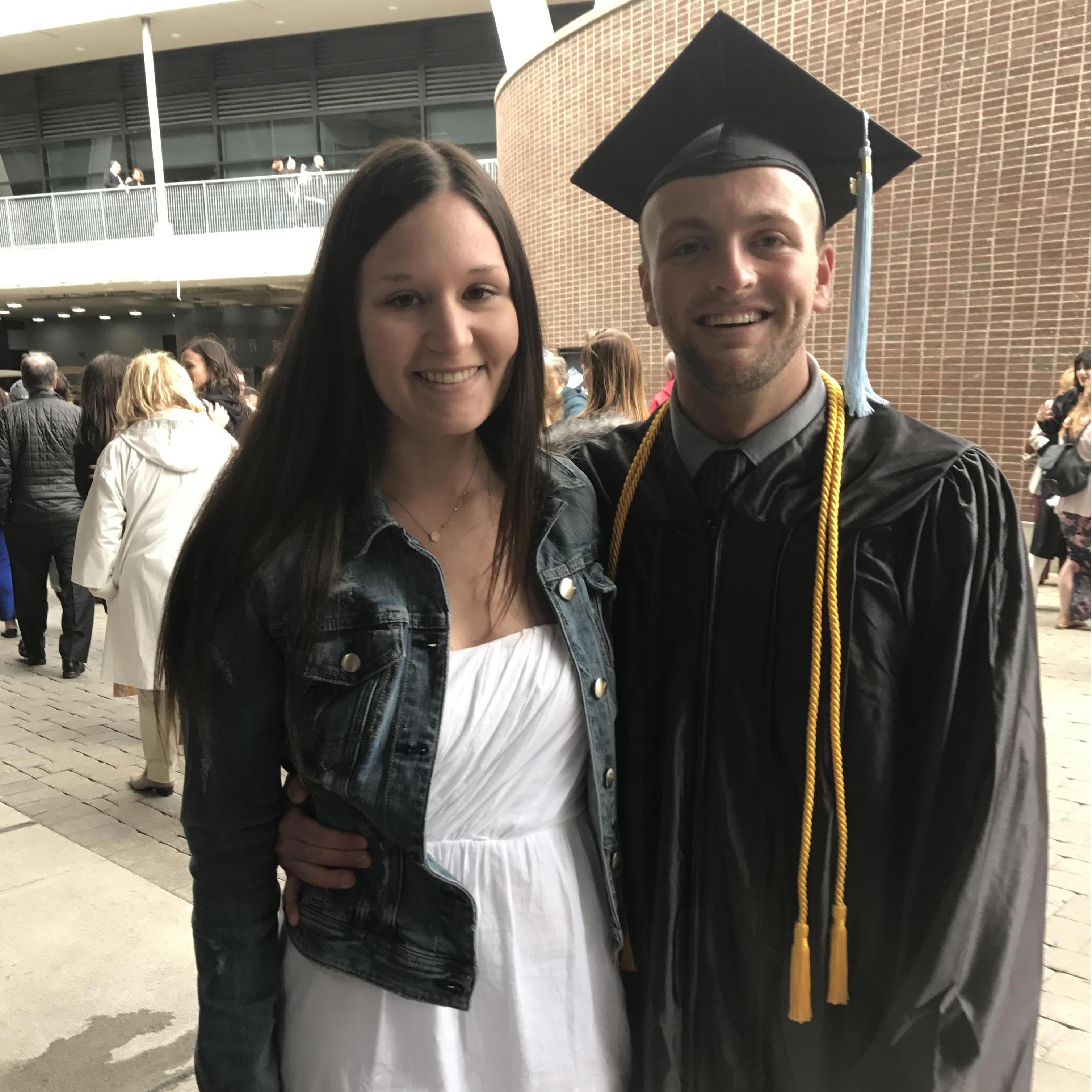 Conner's college graduation!