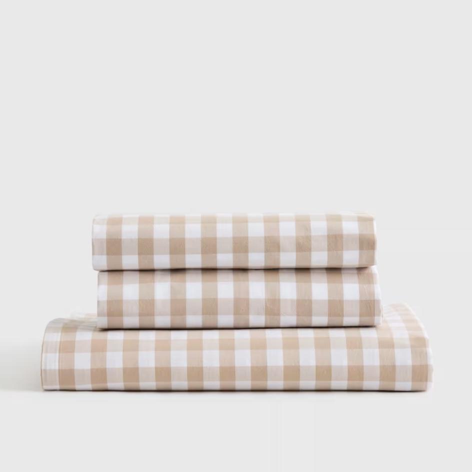 Classic Organic Percale Fitted Sheet Set