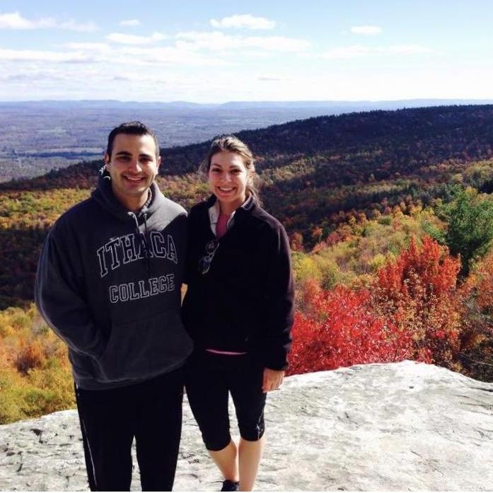 Hiking at our favorite spot, Minnewaska State Park in NY. The view was breathtaking. 

October, 2014