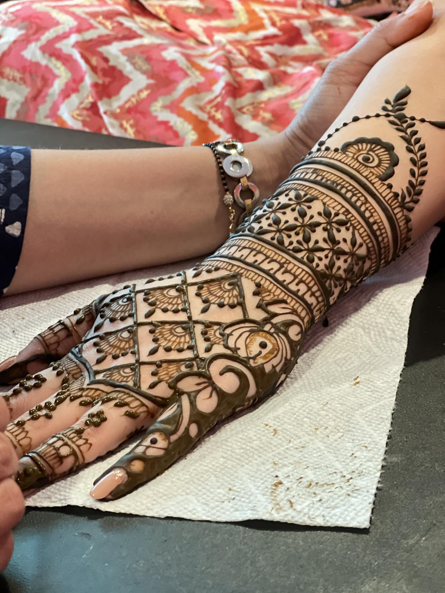 Mehendi Detail