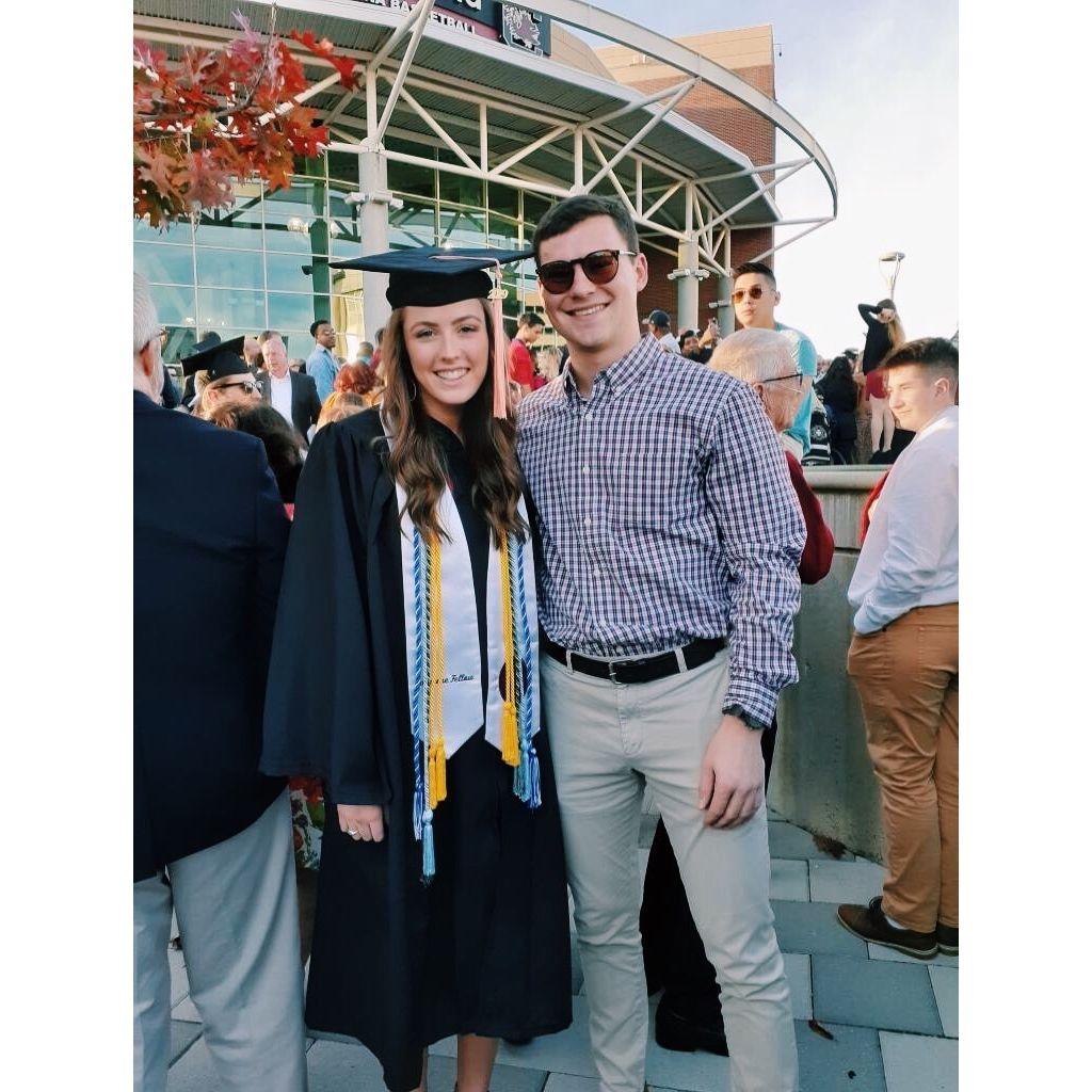 Emma's graduation from the University of South Carolina - December 17, 2019