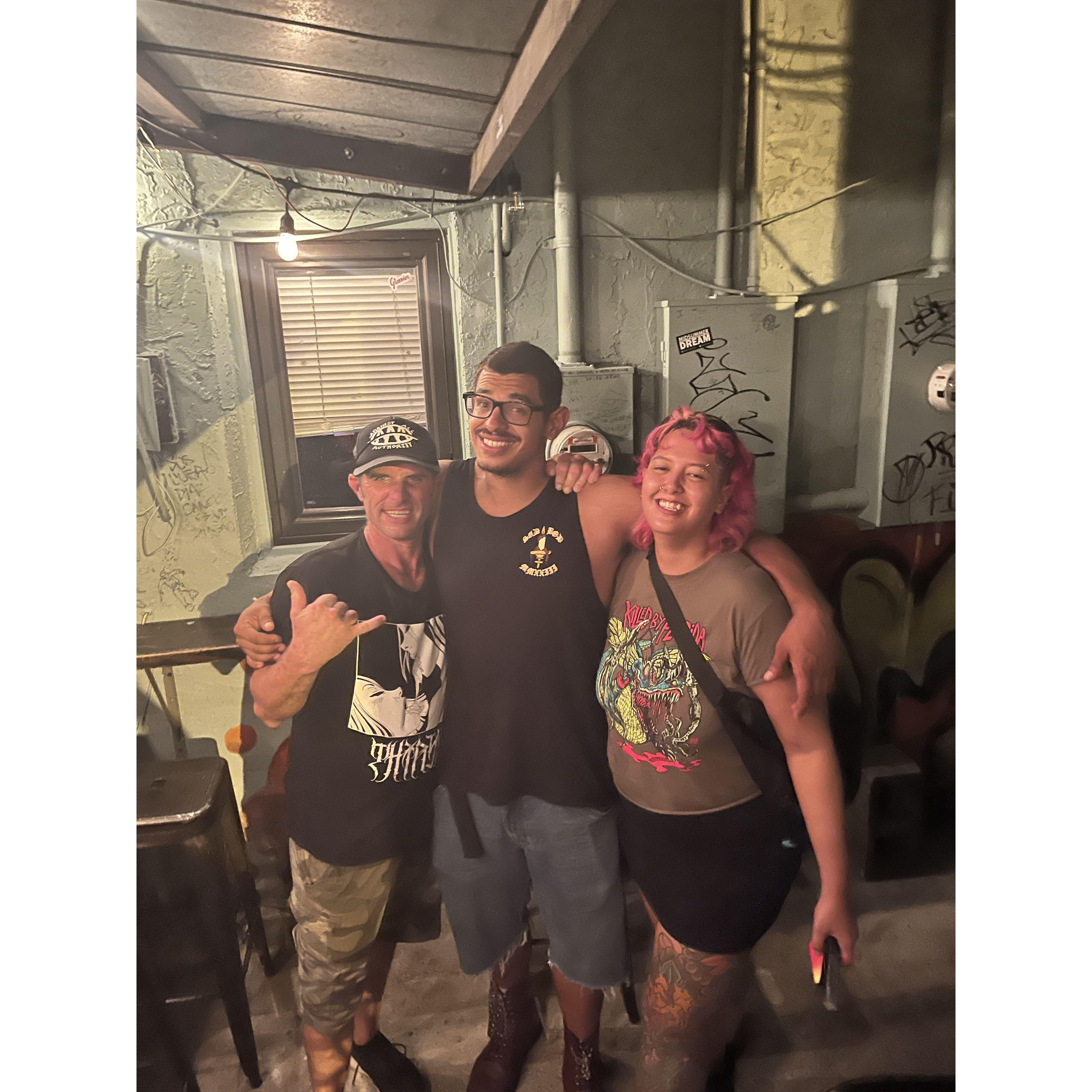Our beloved friend Corey (1983-2024), who was our biggest support and fan. We miss him dearly and feel his presence at every live show. <3
