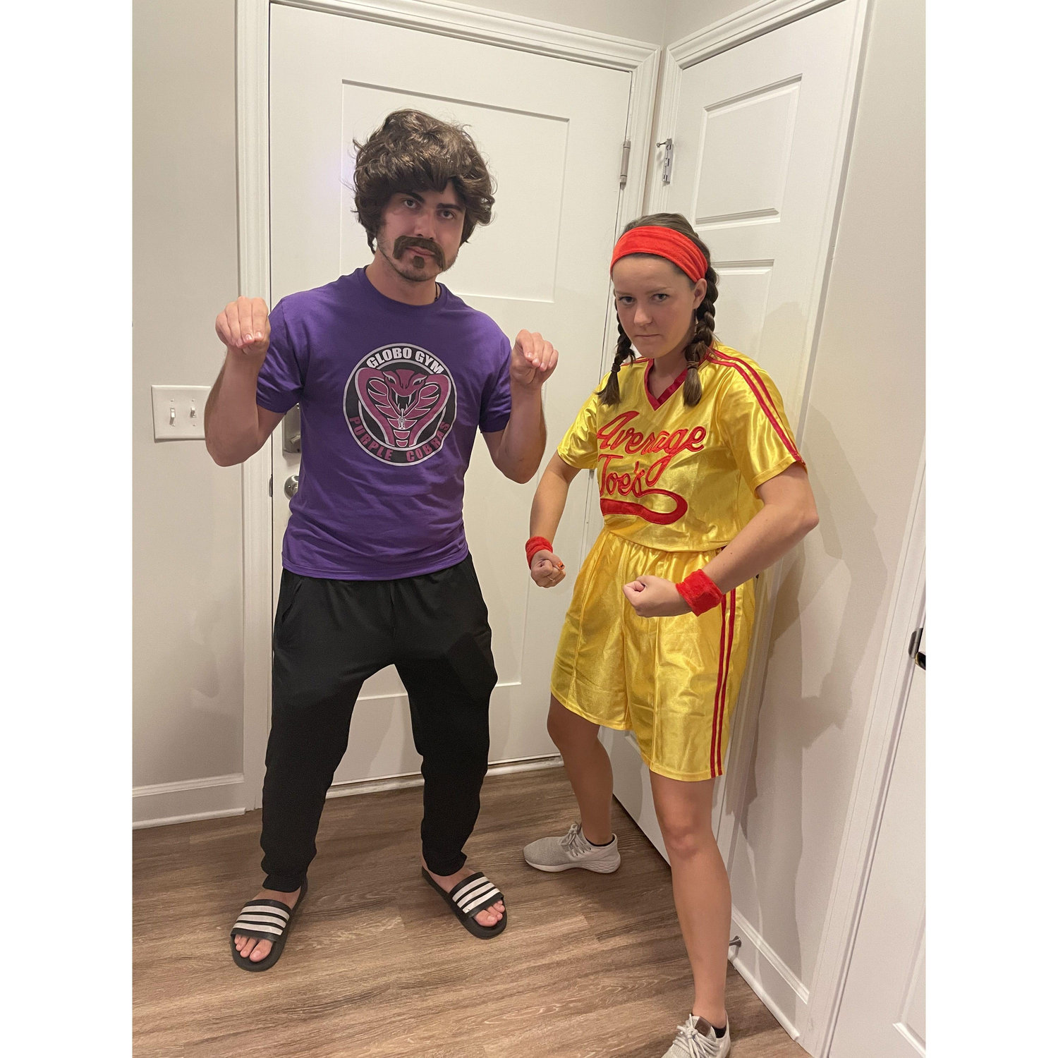 Halloween costumes from one of our favorite movies, "Dodgeball"!