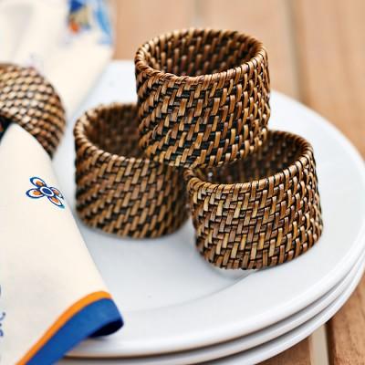 Nito Napkins Rings, Set of 4