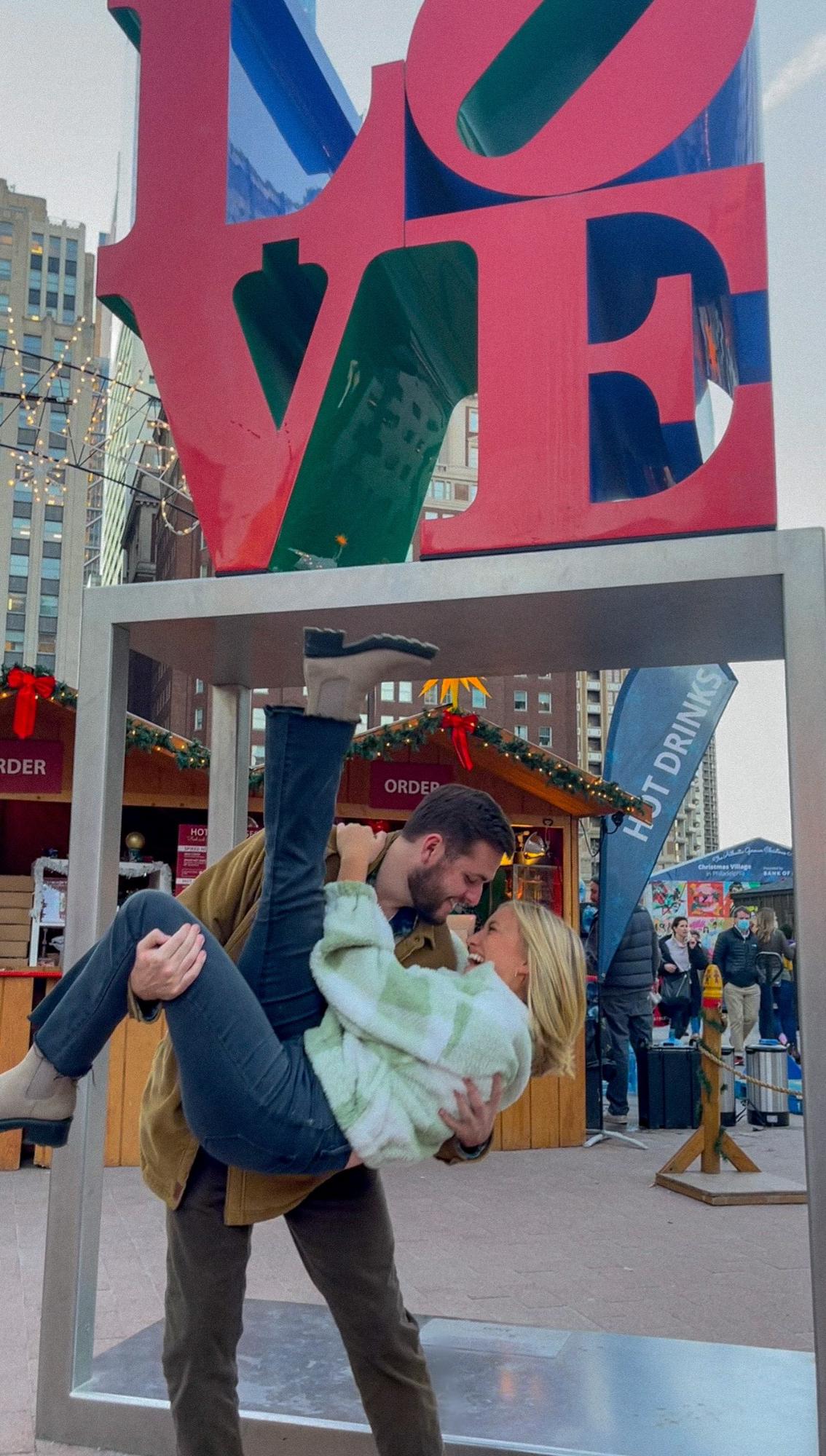 First vacation together to go visit Maddie’s family!