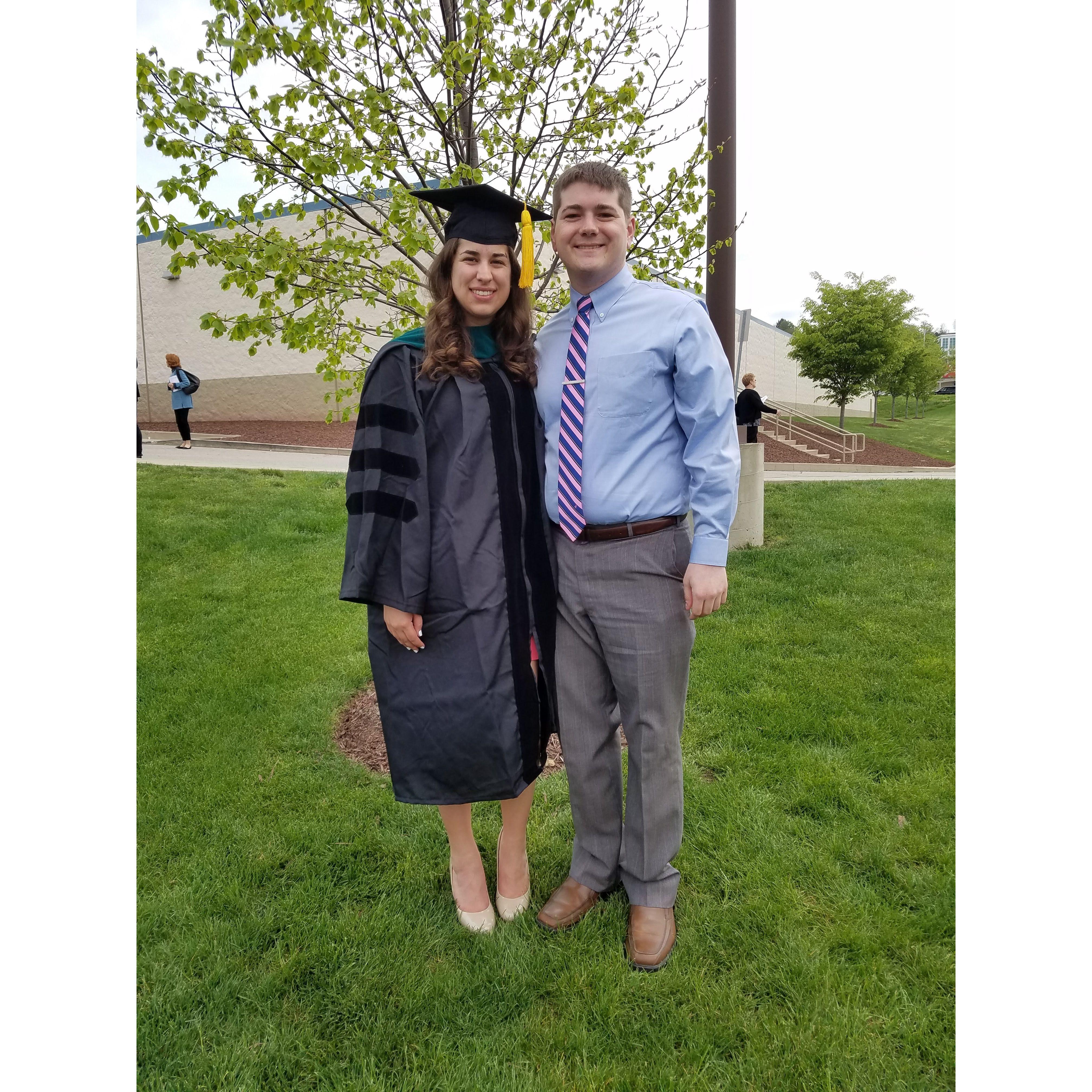 Lauren's PT school Graduation 2016
