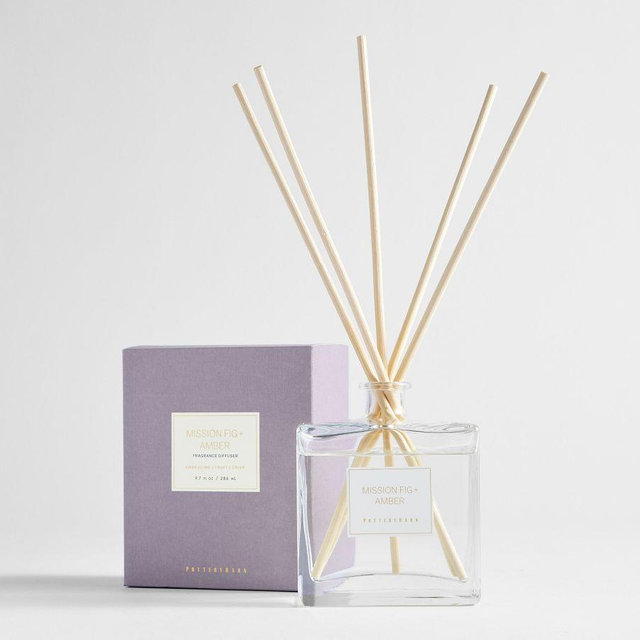 Signature Scented Diffuser, Mission Fig & Amber, Large, 9.7 oz