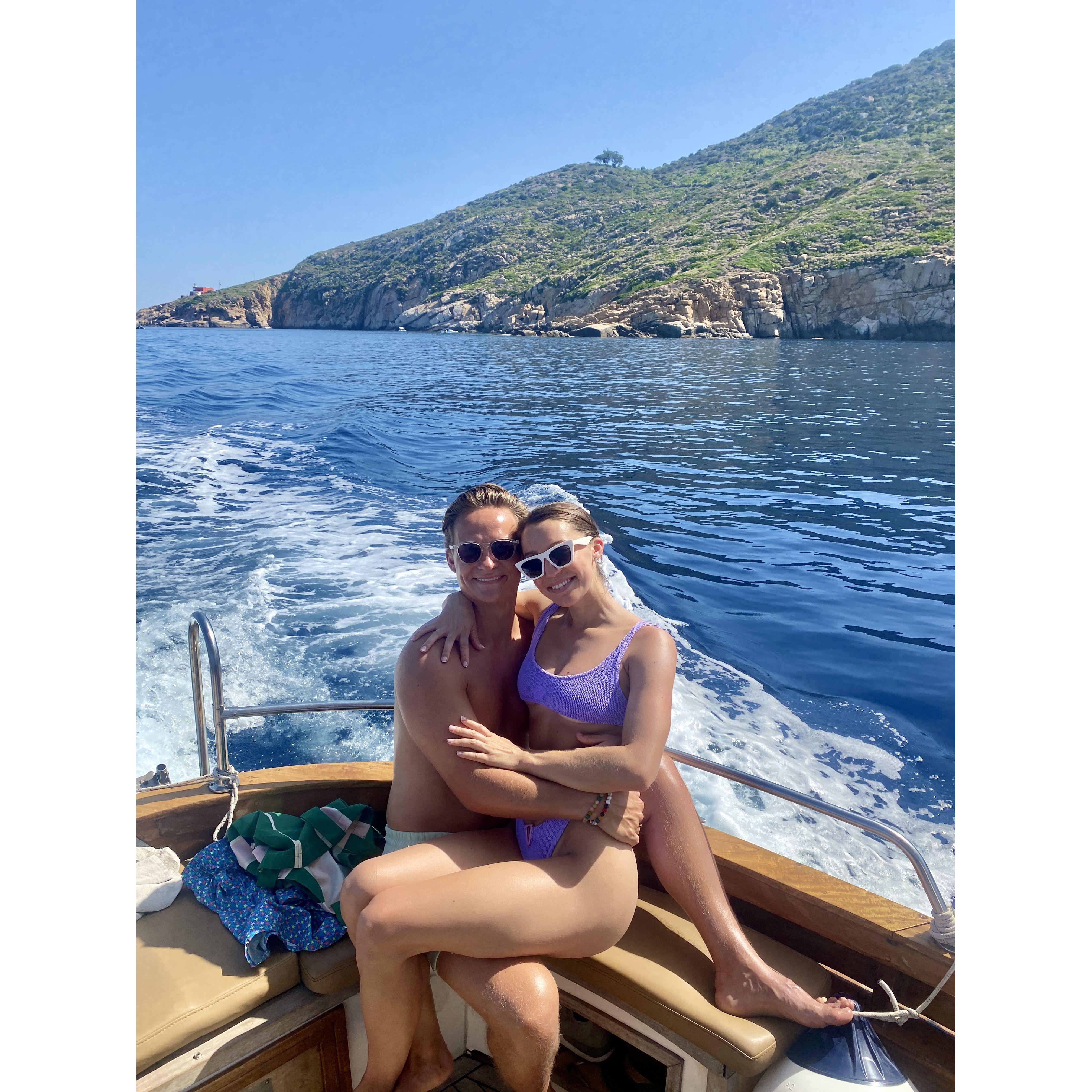 Exploring the island of Giglio