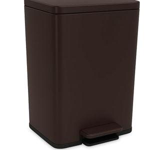 Simpli-Magic 50 Liter / 13.2 Gallon Soft-Close, Brown
