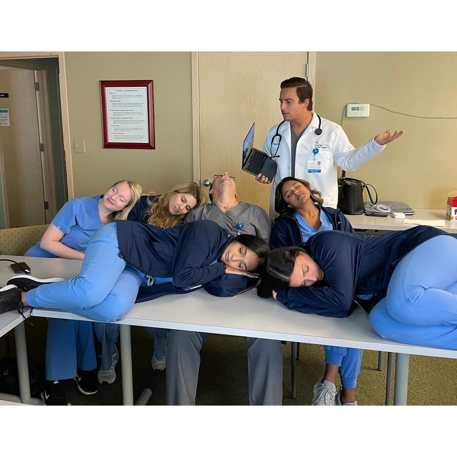 Nat's Co-residents sleeping on the job