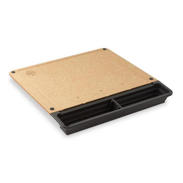 Cup Board Pro Cutting Board with Tray Divider