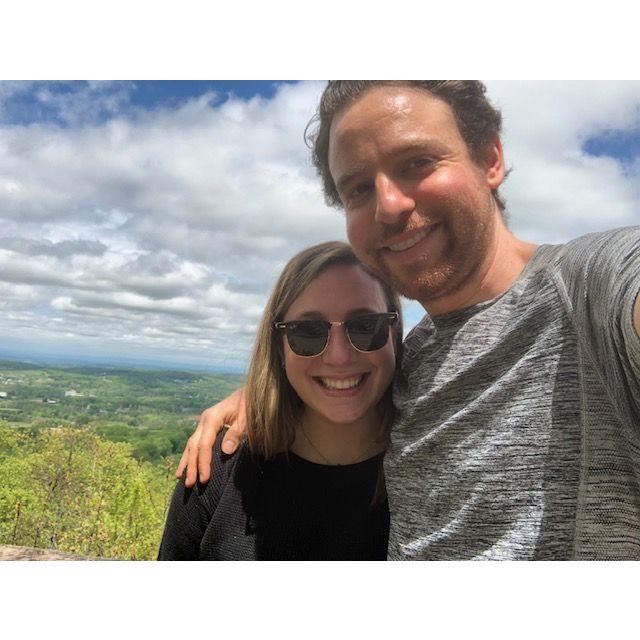 Our first hike together