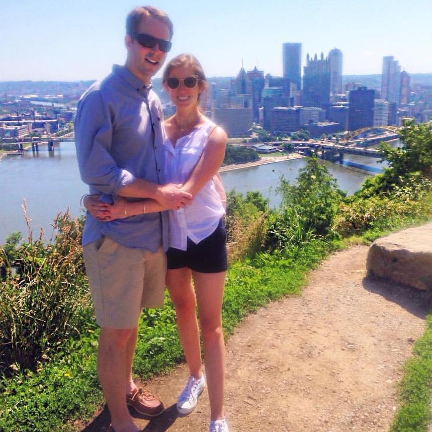 Caroline's first trip to Pittsburgh!