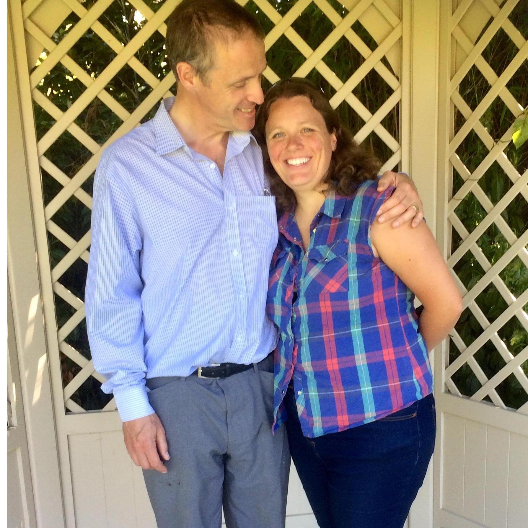 In the wedding marquee of our original wedding venue :-) July 2019