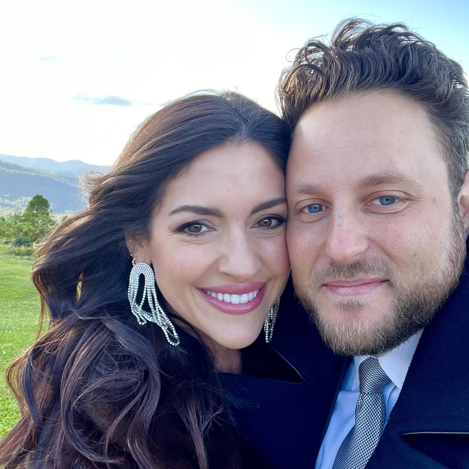 Our first (of many) wedding together in the mountains