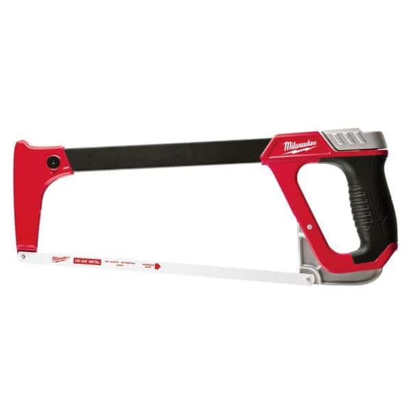 High-Tension Hack Saw with 12 in. 24 TPI Bi-Metal Blade and Blade Storage