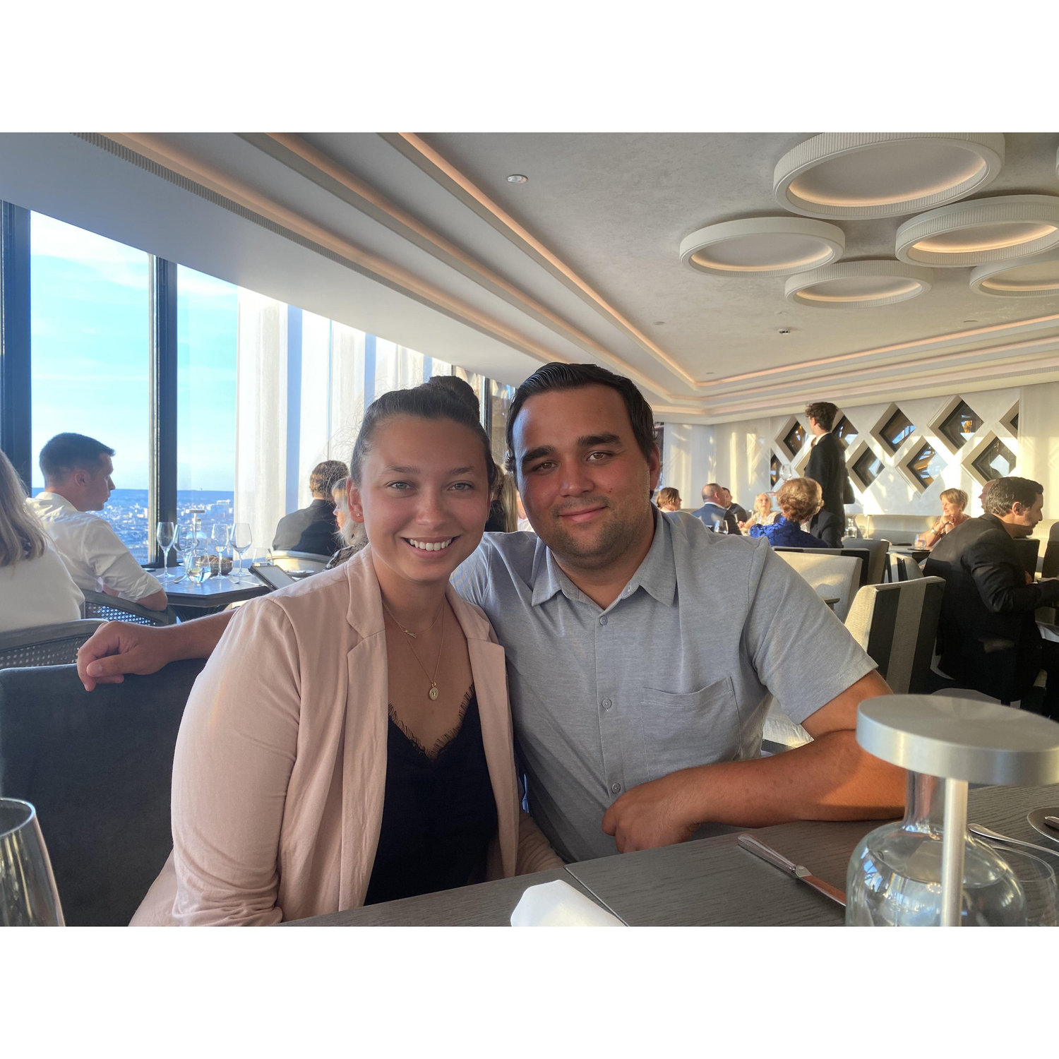 Dinner in the Eiffel Tower