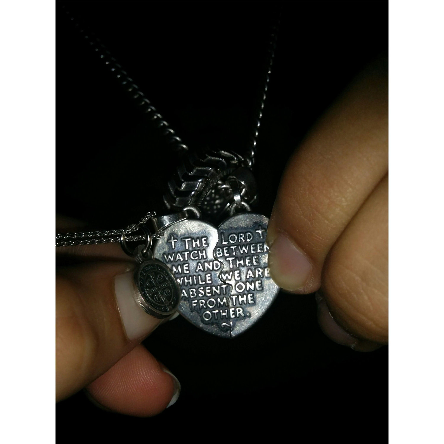 December 8, 2015 - Austin and Lydia got matching necklaces while they were long distance