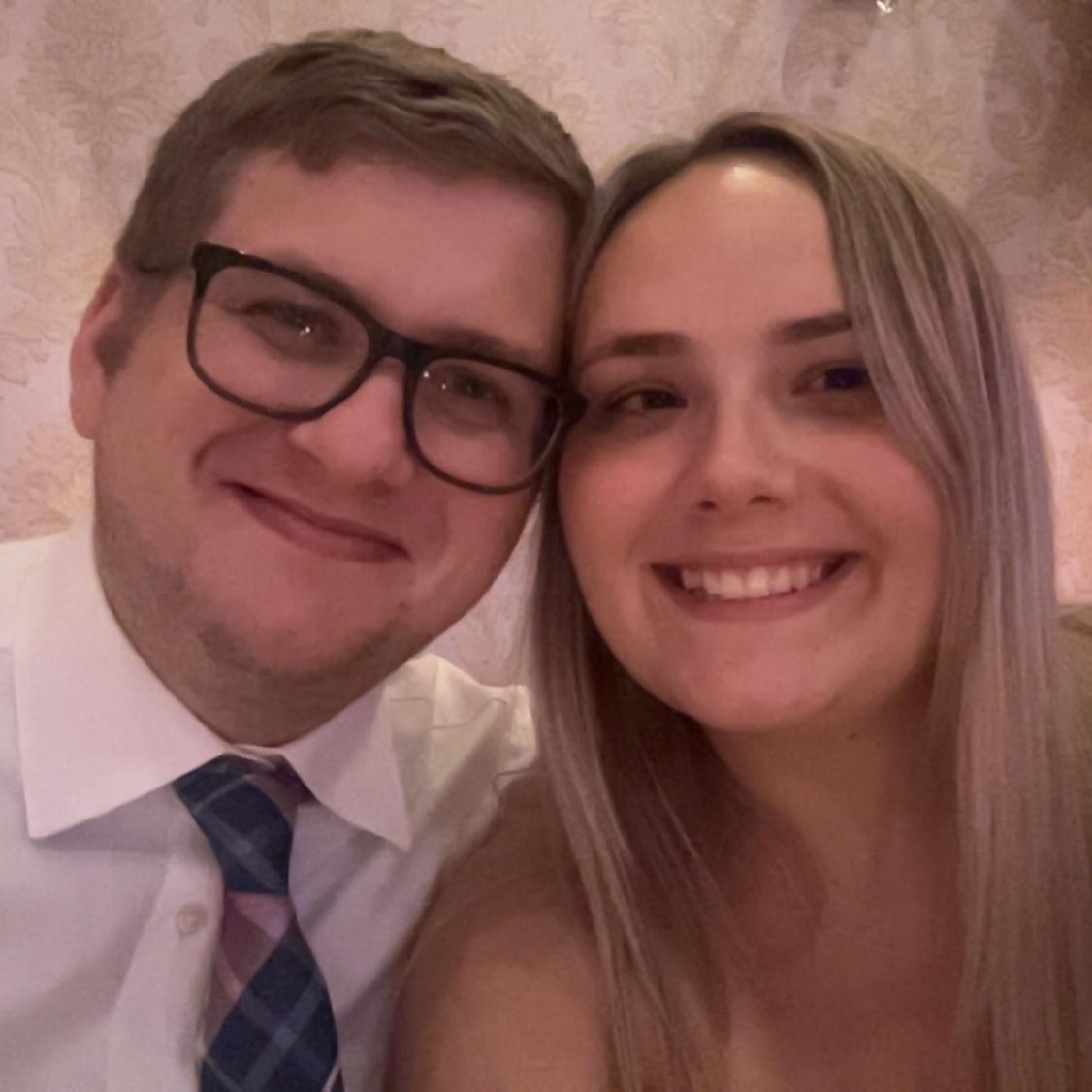 Just casually at a wedding the day after I had emergency surgery :(