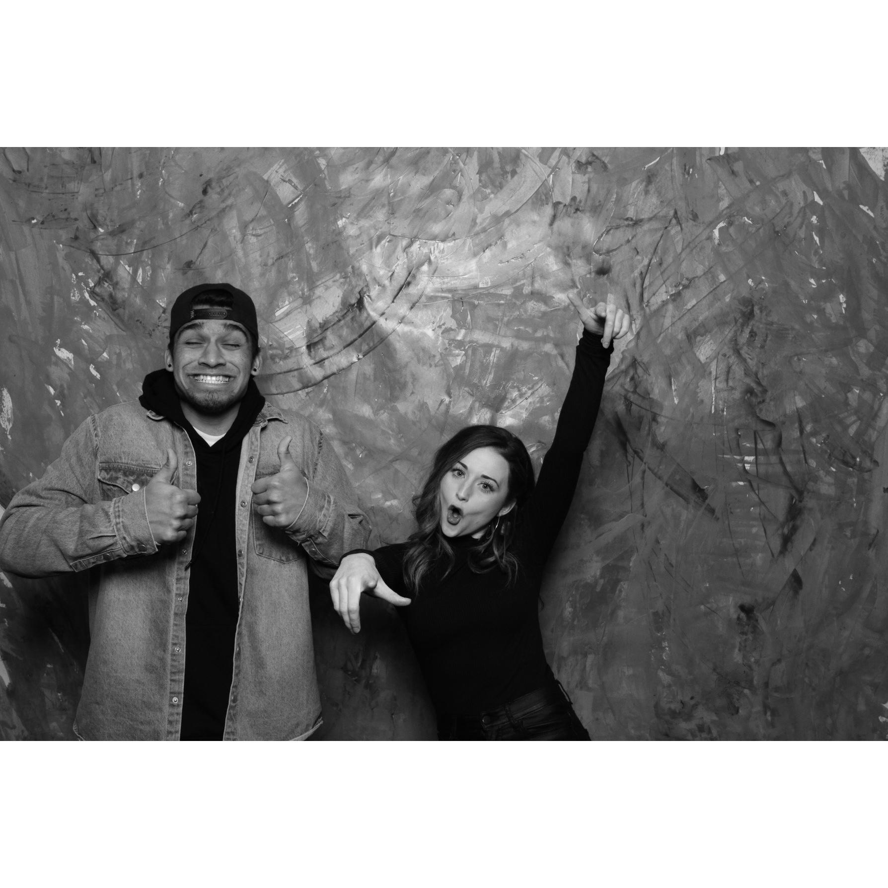 February 2019: This describes our friendship pretty well...not too much has changed (Grand Rapids, Michigan)