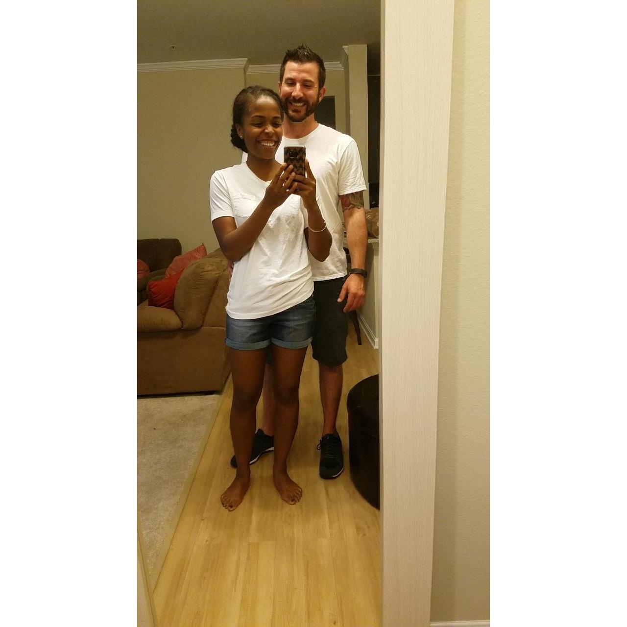Our first picture together!