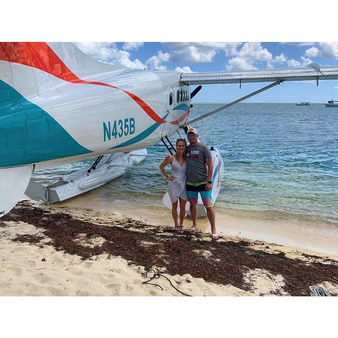 Seeing how the other half lives taking a sea plane to an island off of Key West, FL!