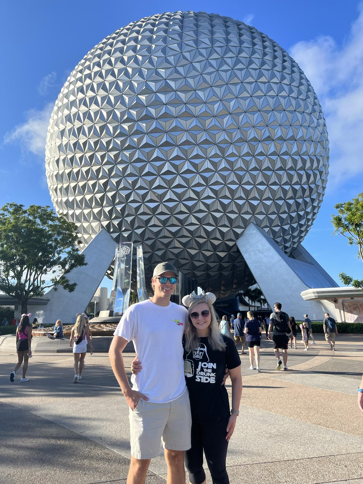 Our first trip to Disney! (together)
Many more to come! Megan gave Tyler the Disney bug and she could not be more happy about it!