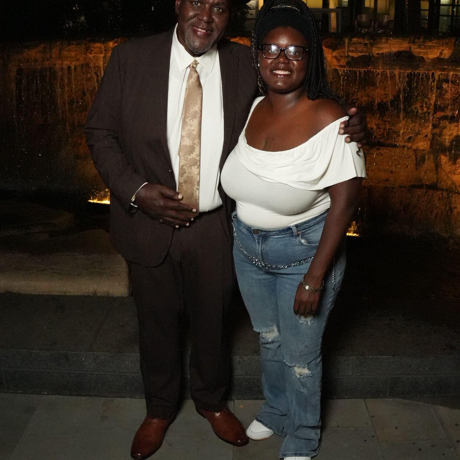 Lamont  and daughter.