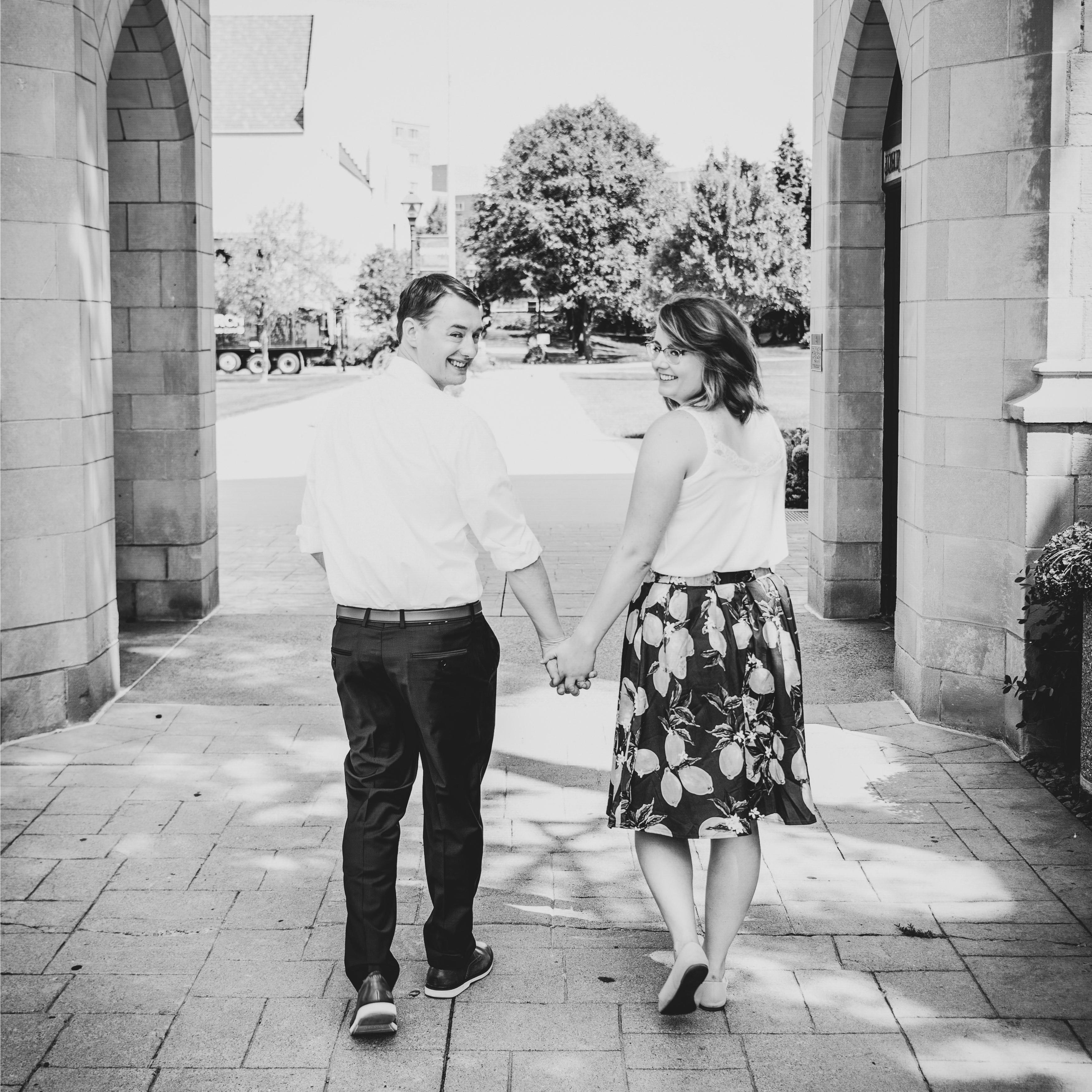 Walking through the arches again!