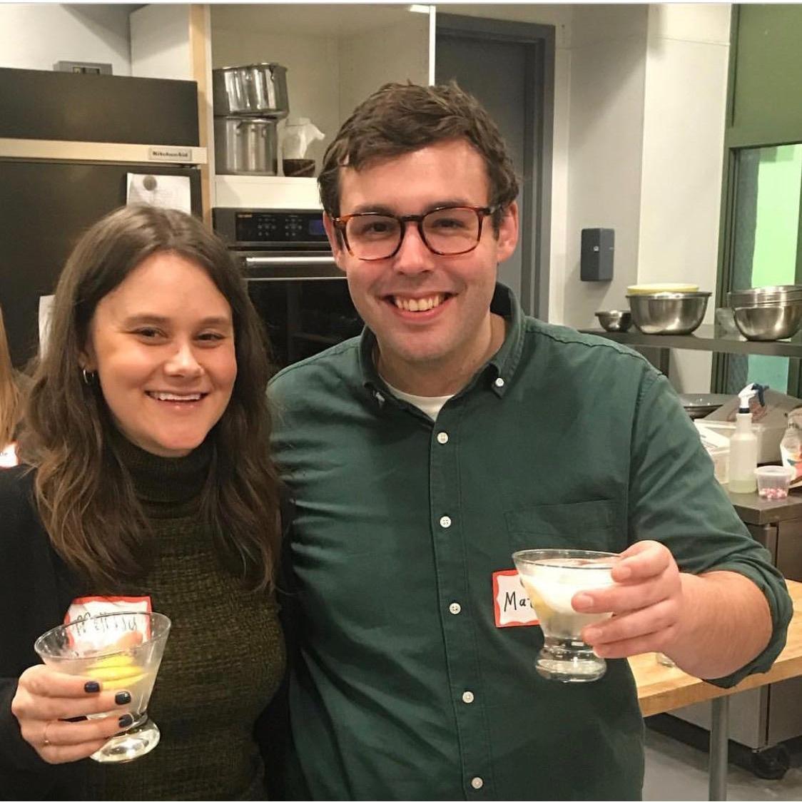 Expanding talents in a cooking class!