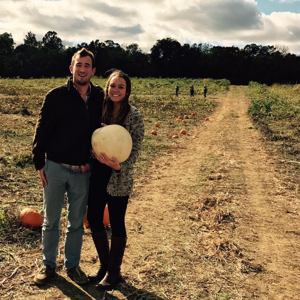 Trying to be basic betches and going to a pumpkin patch!