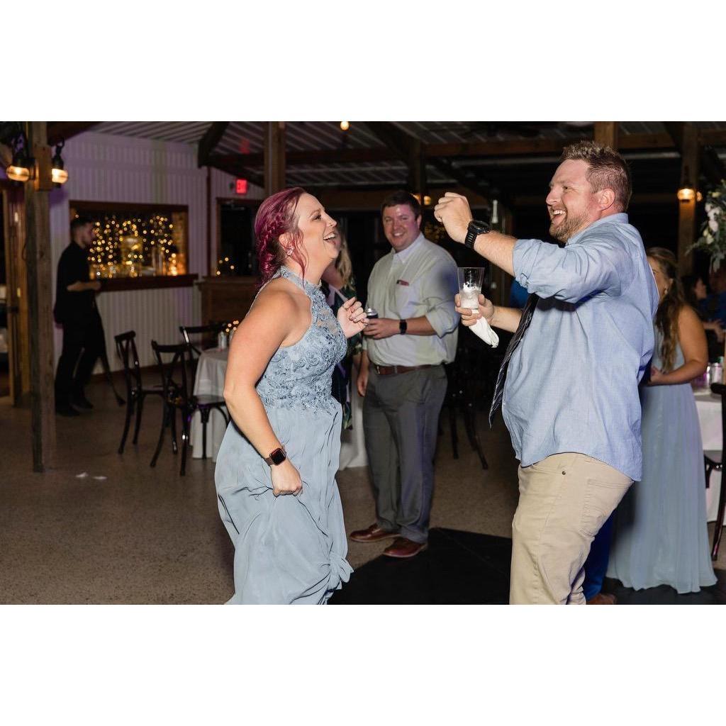 We love to dance together