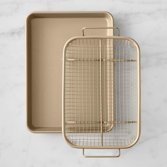Williams Sonoma Goldtouch® Nonstick Quarter-Sheet Roasting Set