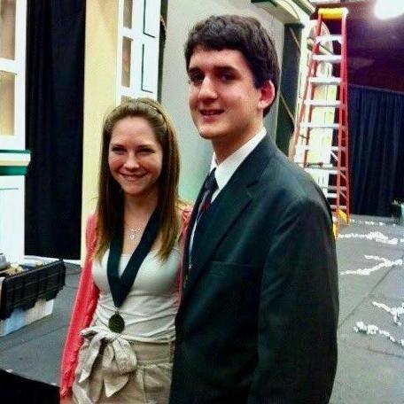 We were also both named Academic All-Staters for the state of Oklahoma in 2011. Clearly neither of us wanted to take this photo.