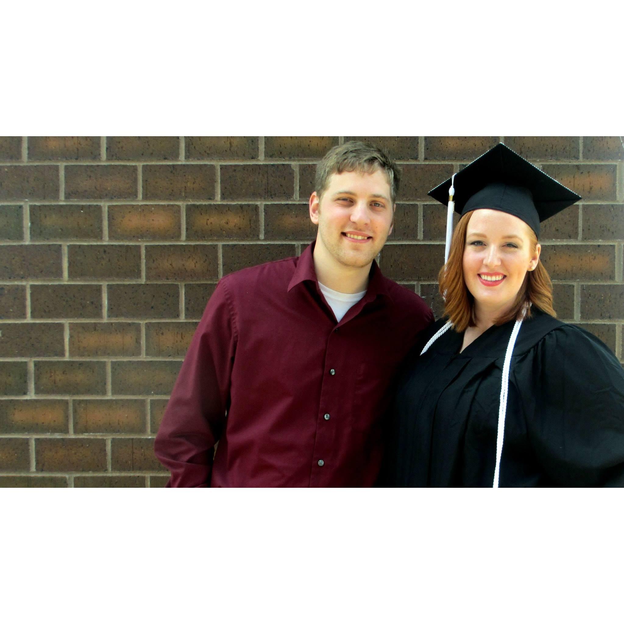 Kelli's KU Graduation - 2014!