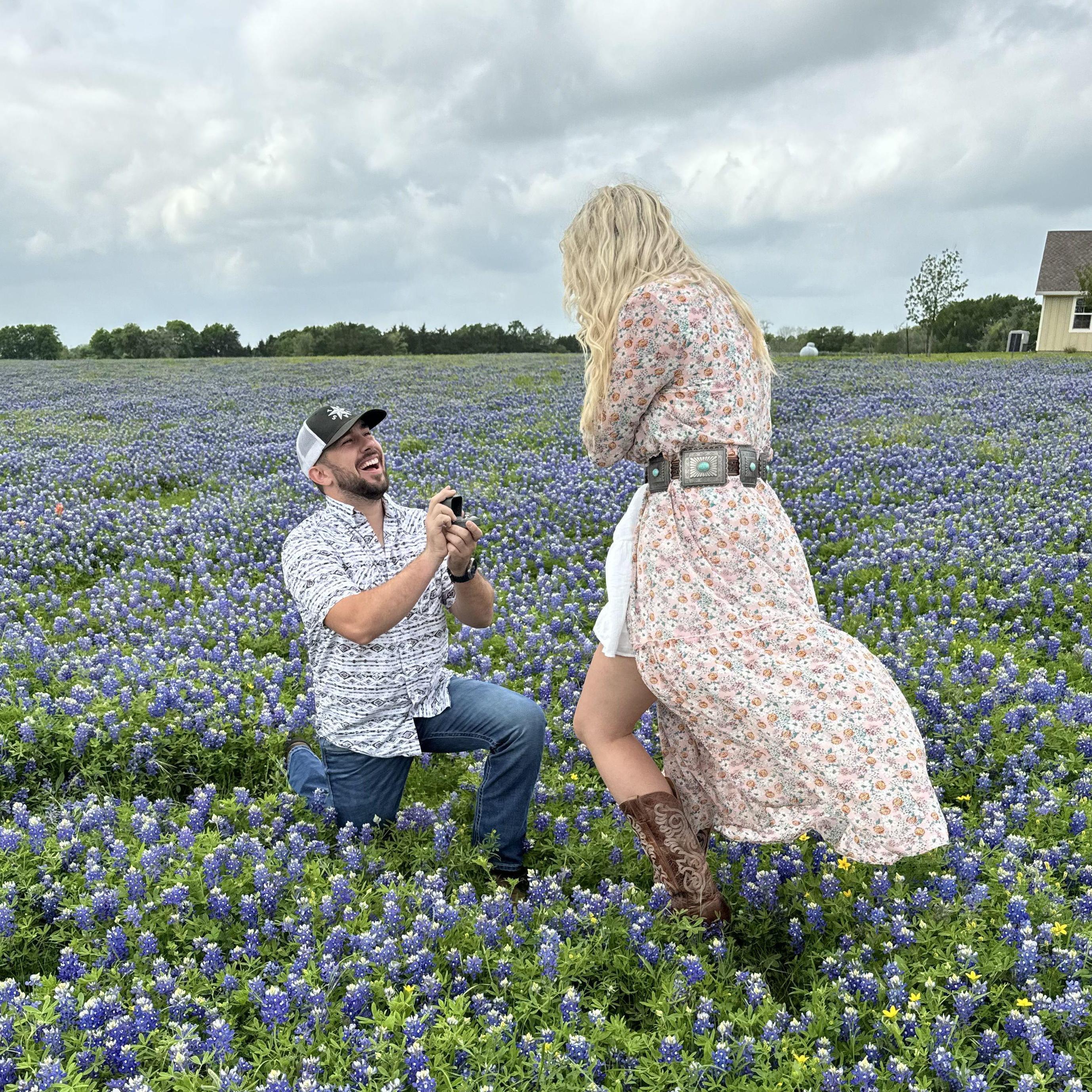 Engaged in the Bluebonnets; March 31st, 2024