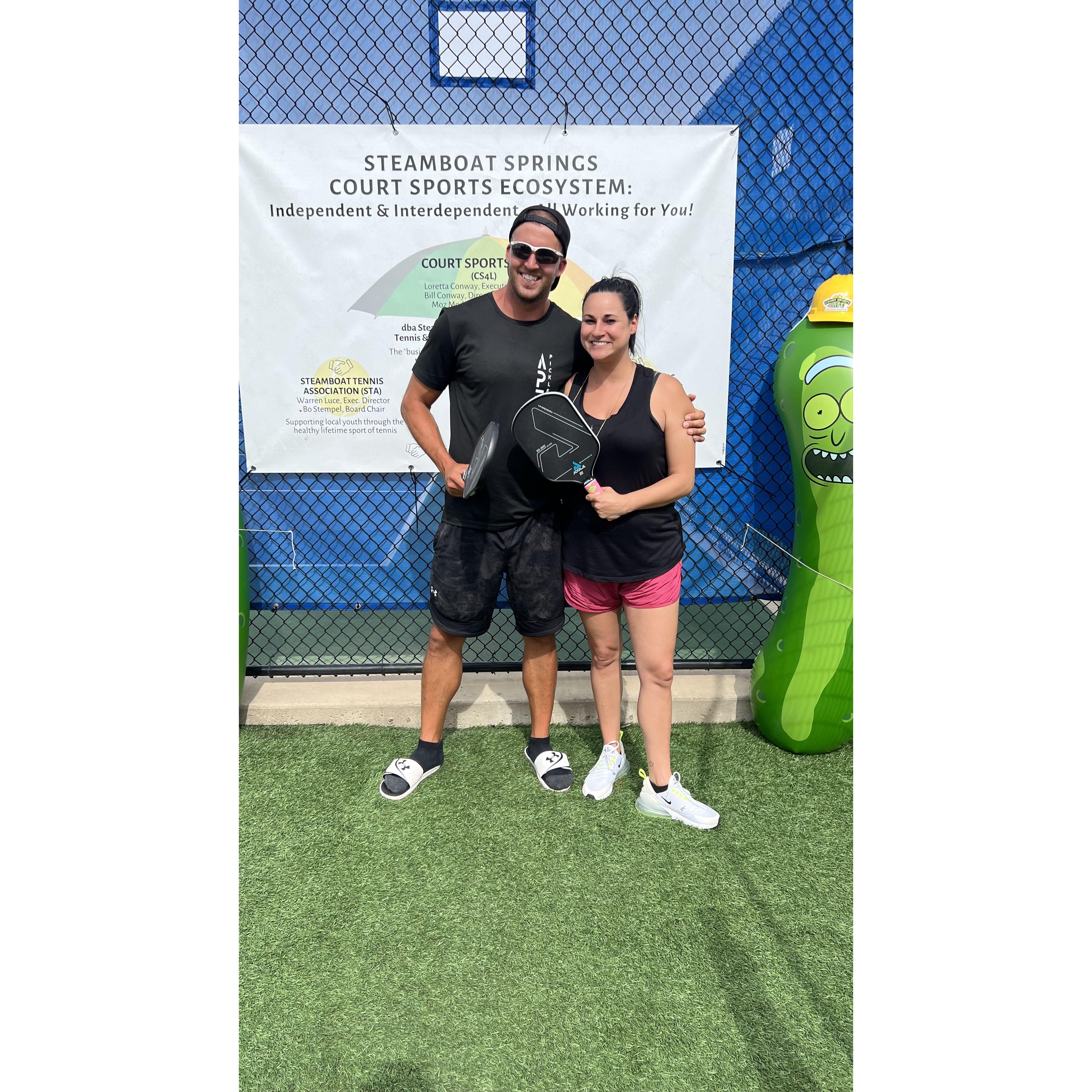 Pickleball in Steamboat