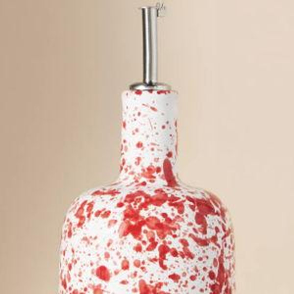 Vietri Amalfitana Splatter Olive Oil Bottle
