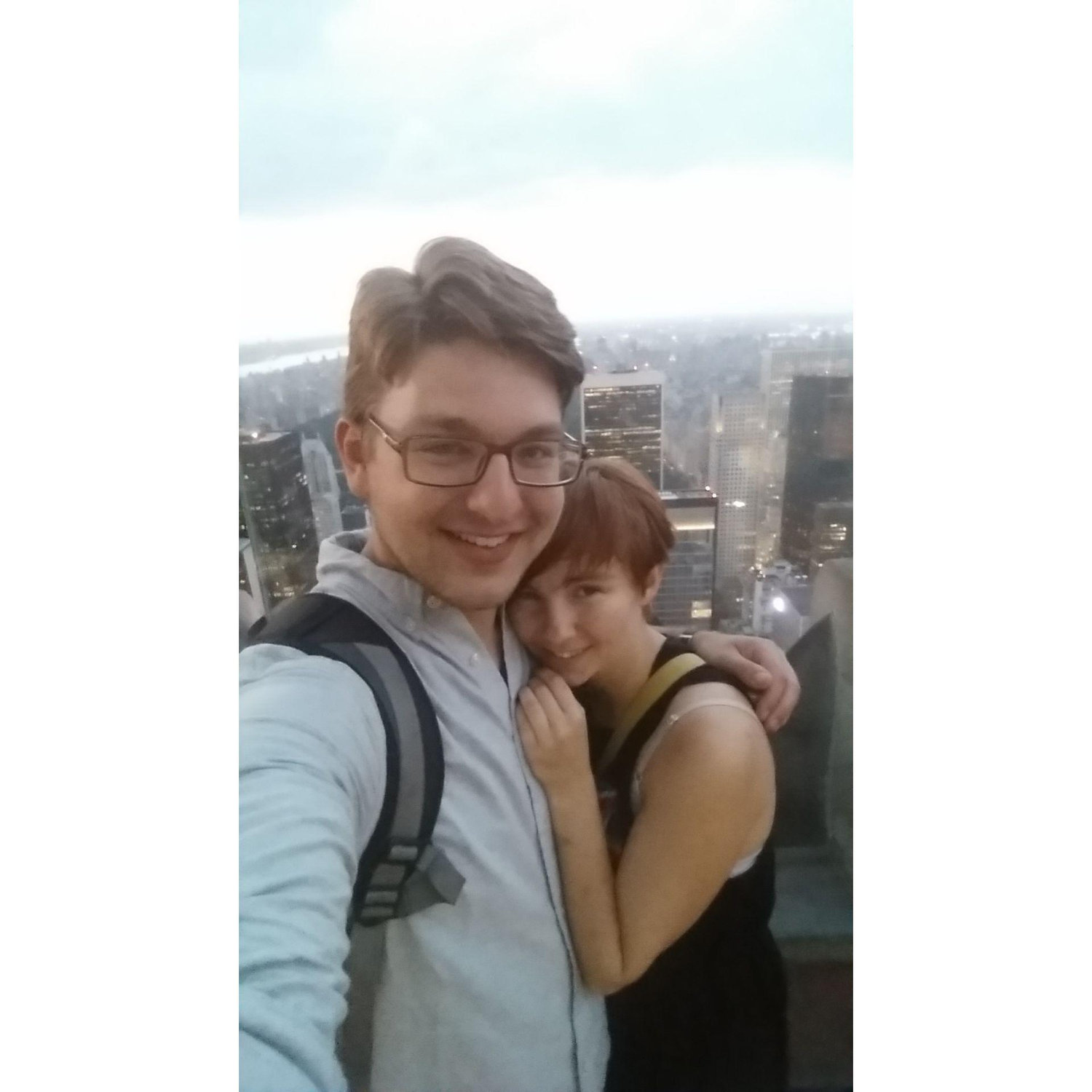 Our visit to Top of The Rock