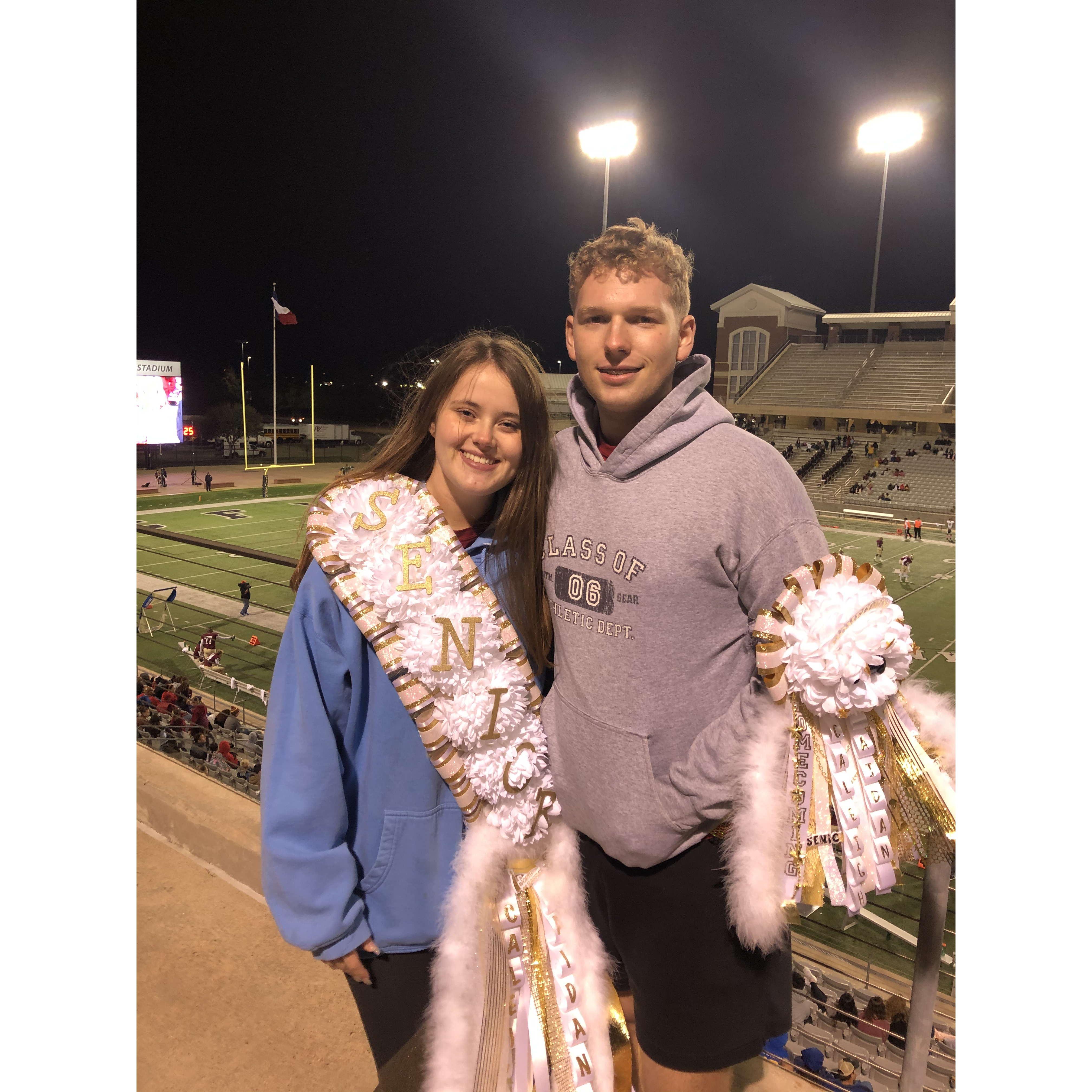 Senior Year Homecoming Football Game October 2019