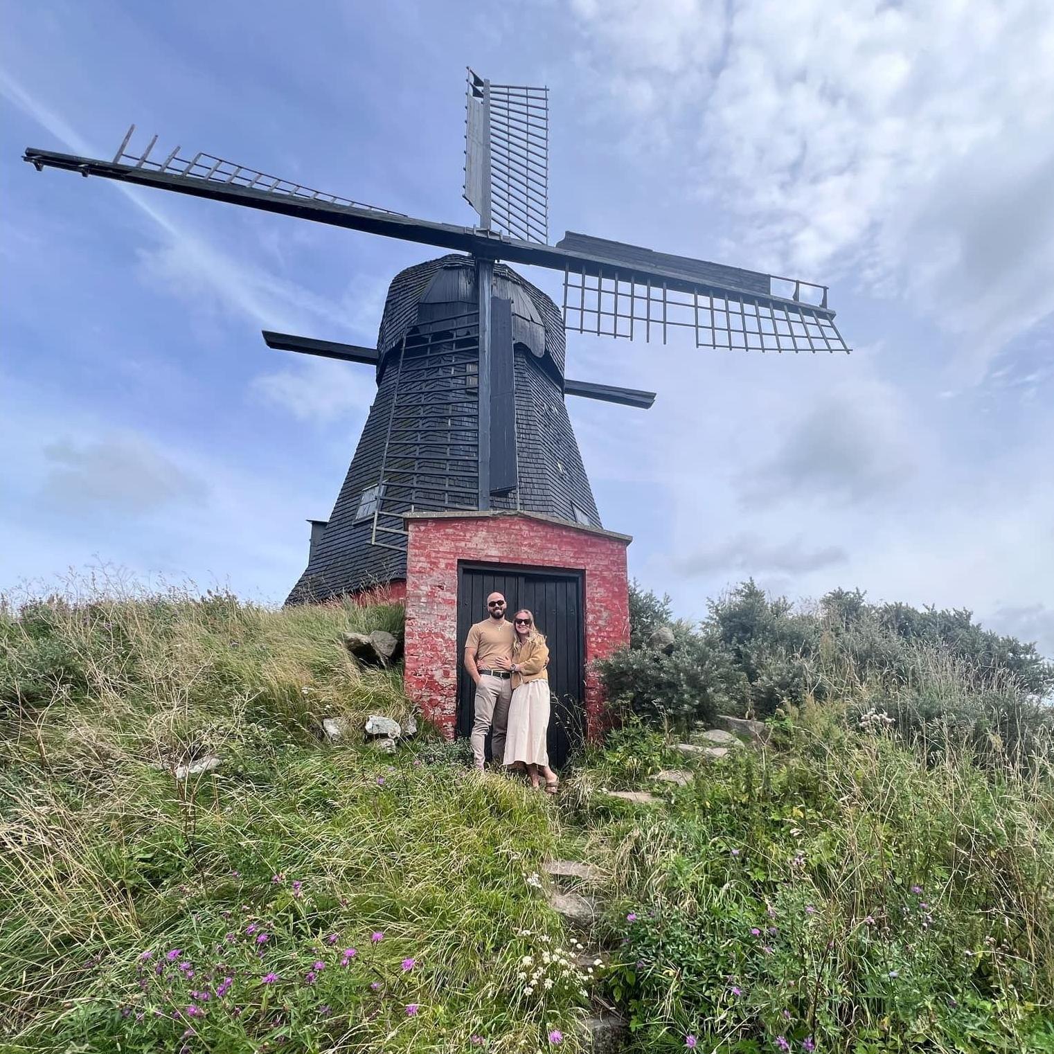 From the day of the engagement, sightseeing in North Jutland, Denmark.